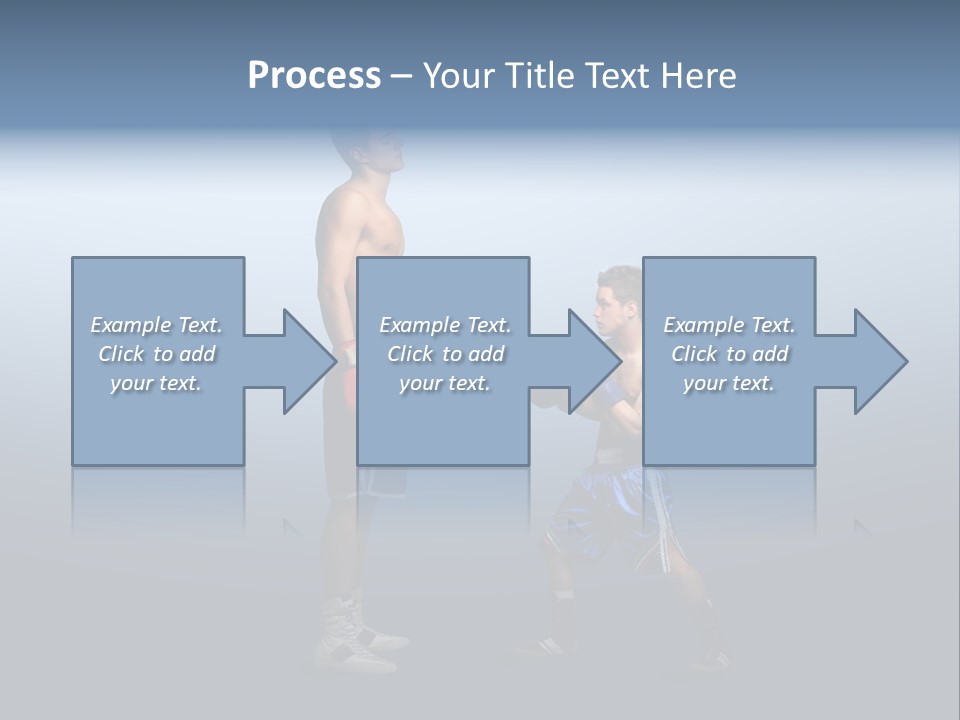 Man Goliath Competition PowerPoint Template