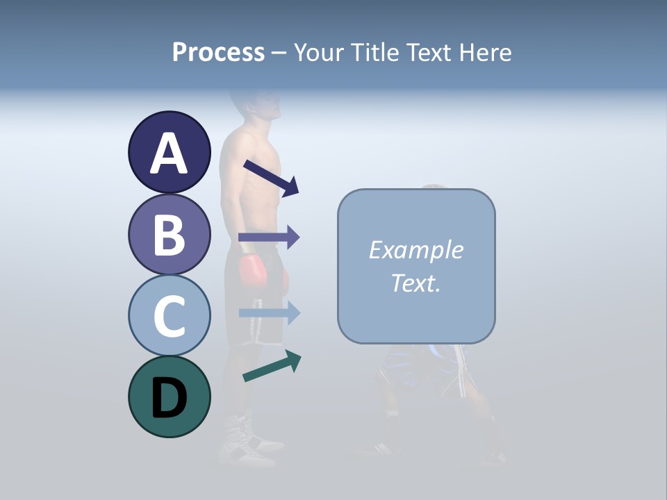 Man Goliath Competition PowerPoint Template