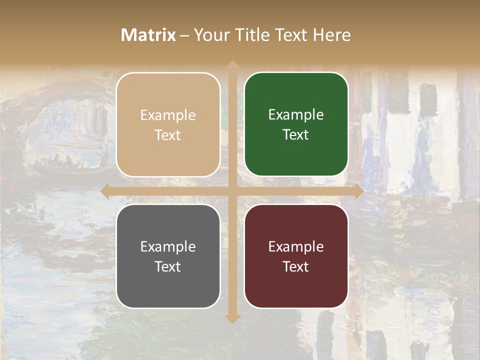 Background Reflect Night PowerPoint Template