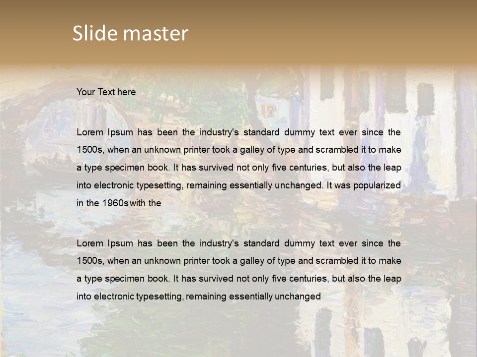 Background Reflect Night PowerPoint Template