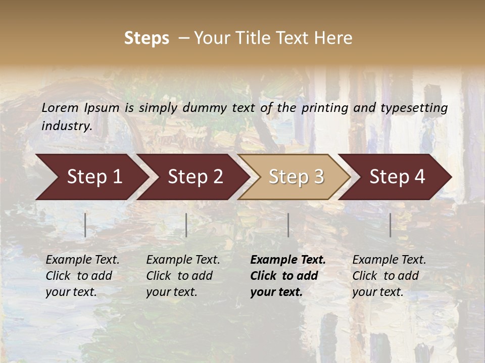 Background Reflect Night PowerPoint Template