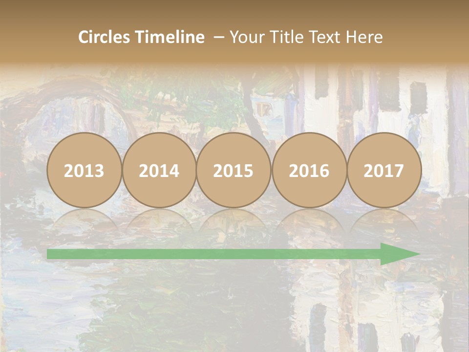 Background Reflect Night PowerPoint Template