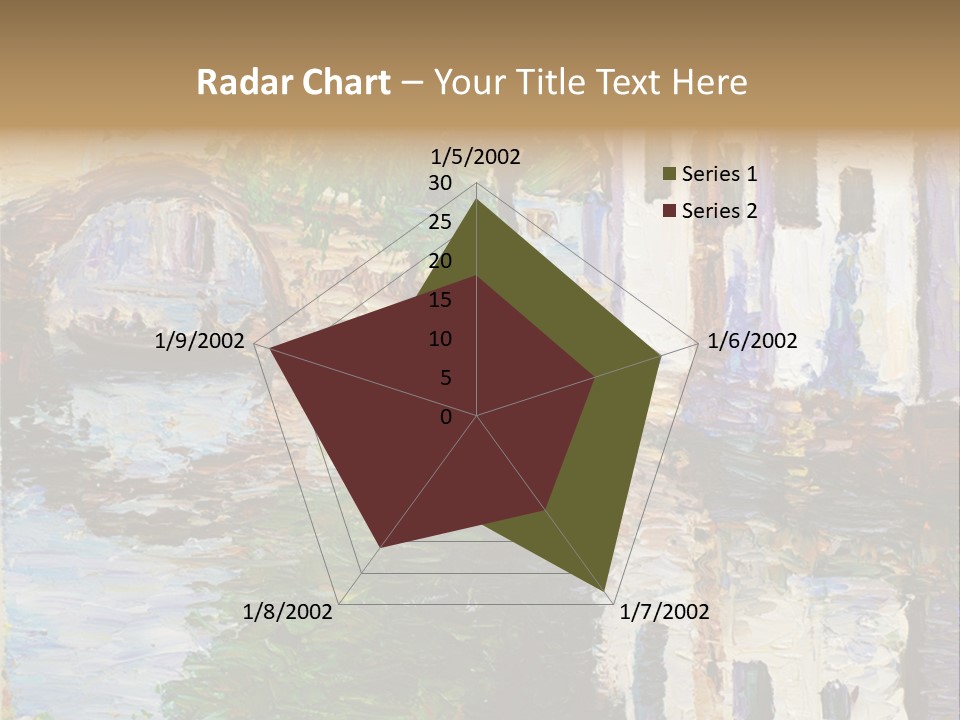 Background Reflect Night PowerPoint Template