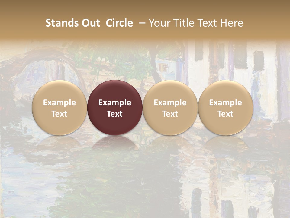 Background Reflect Night PowerPoint Template