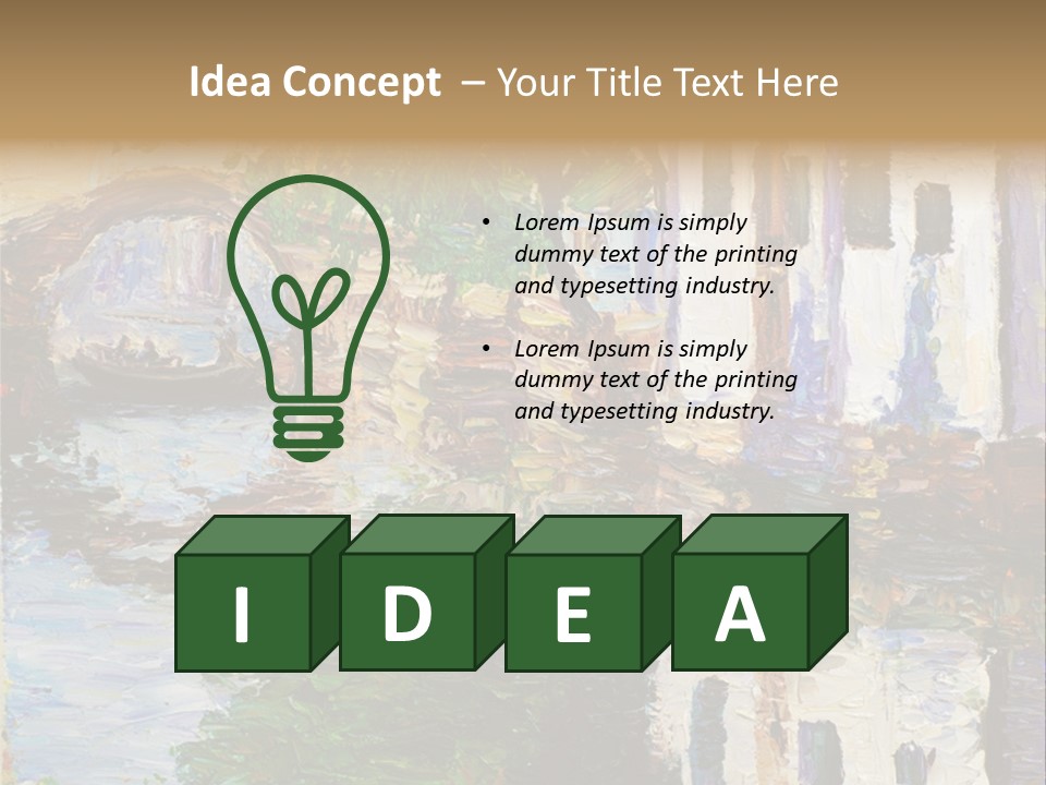 Background Reflect Night PowerPoint Template