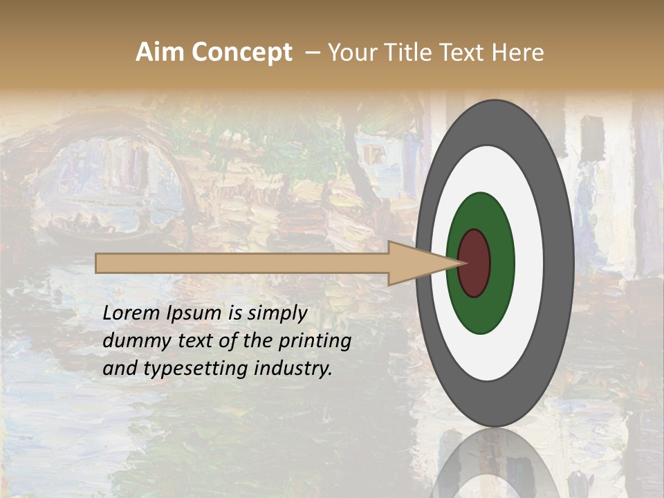 Background Reflect Night PowerPoint Template