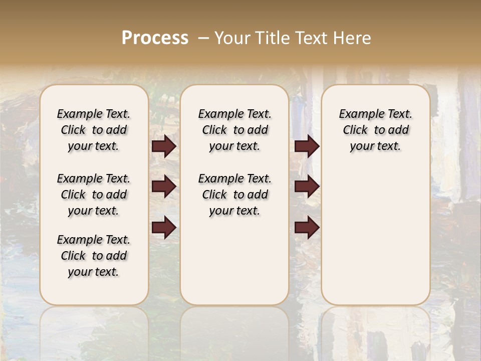Background Reflect Night PowerPoint Template