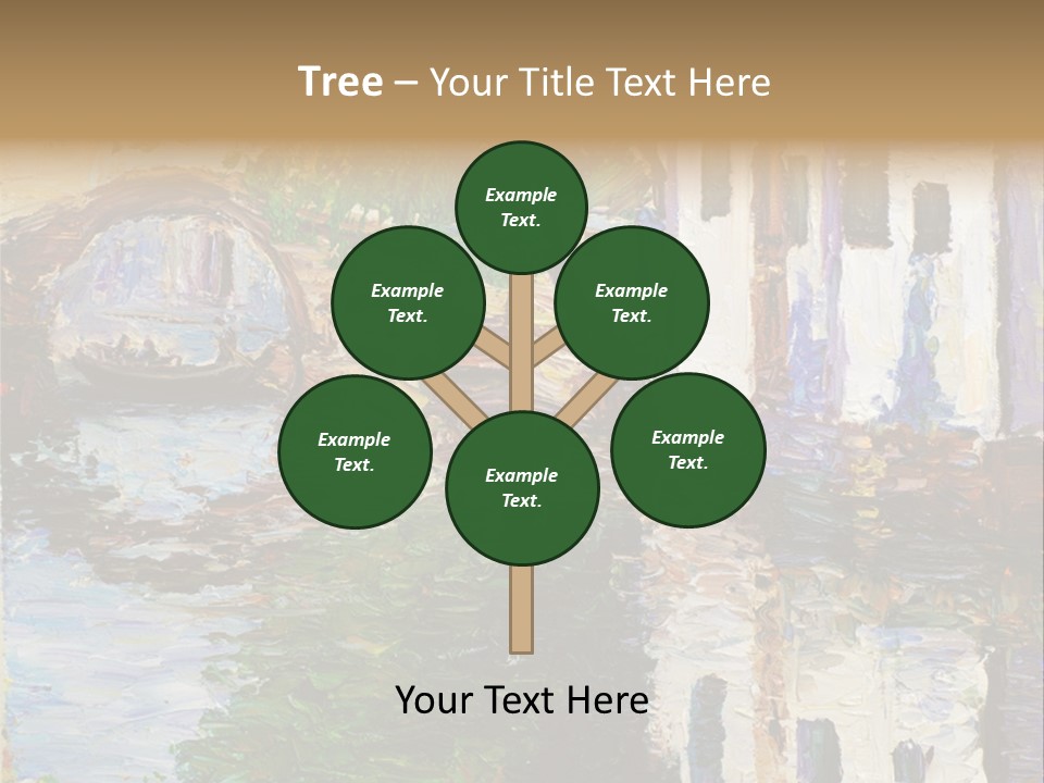 Background Reflect Night PowerPoint Template