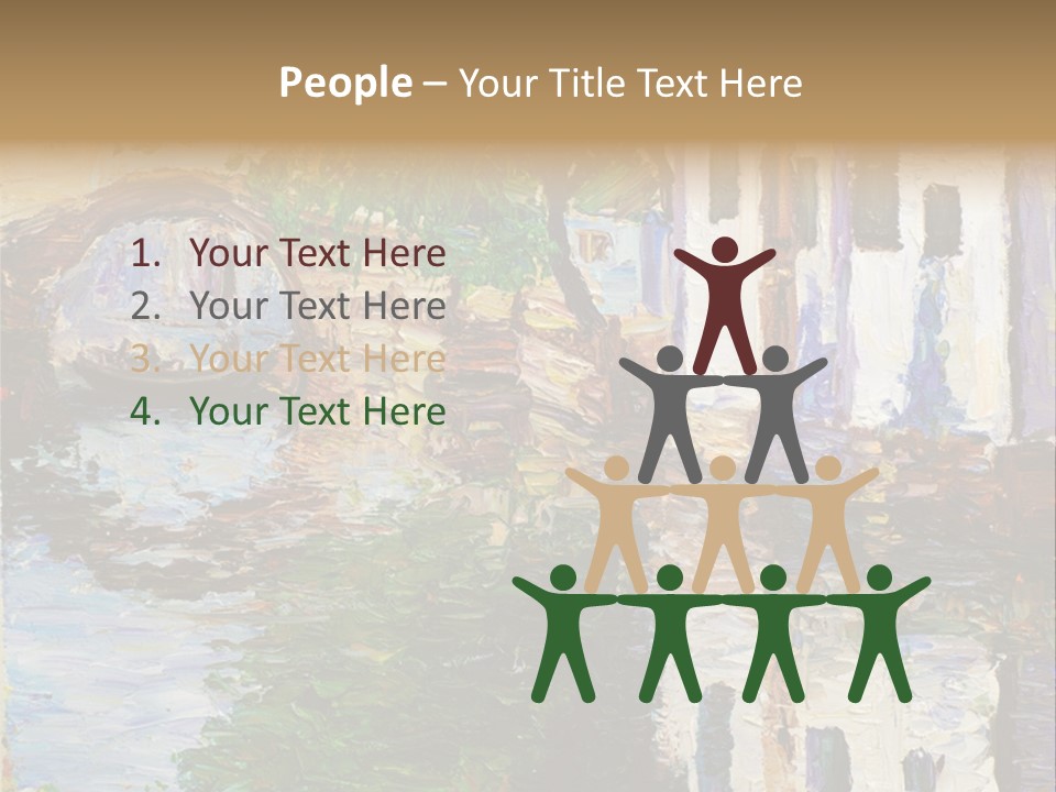 Background Reflect Night PowerPoint Template