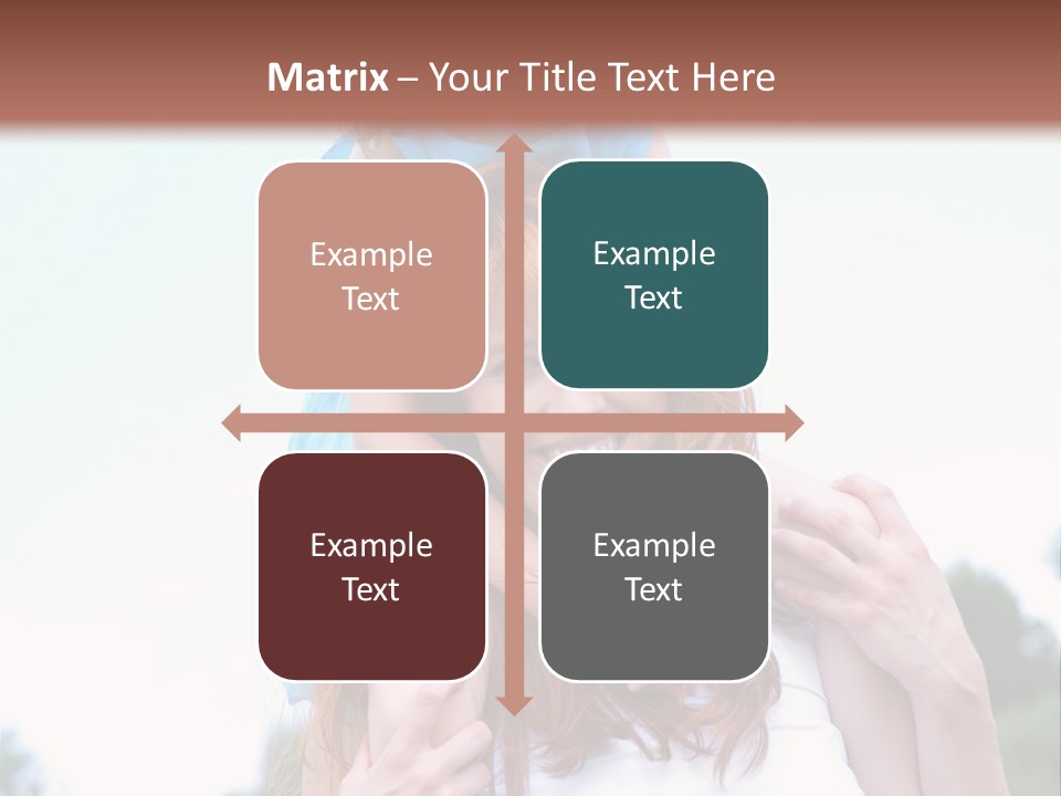 Holding Happy Together PowerPoint Template