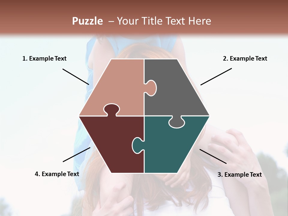 Holding Happy Together PowerPoint Template