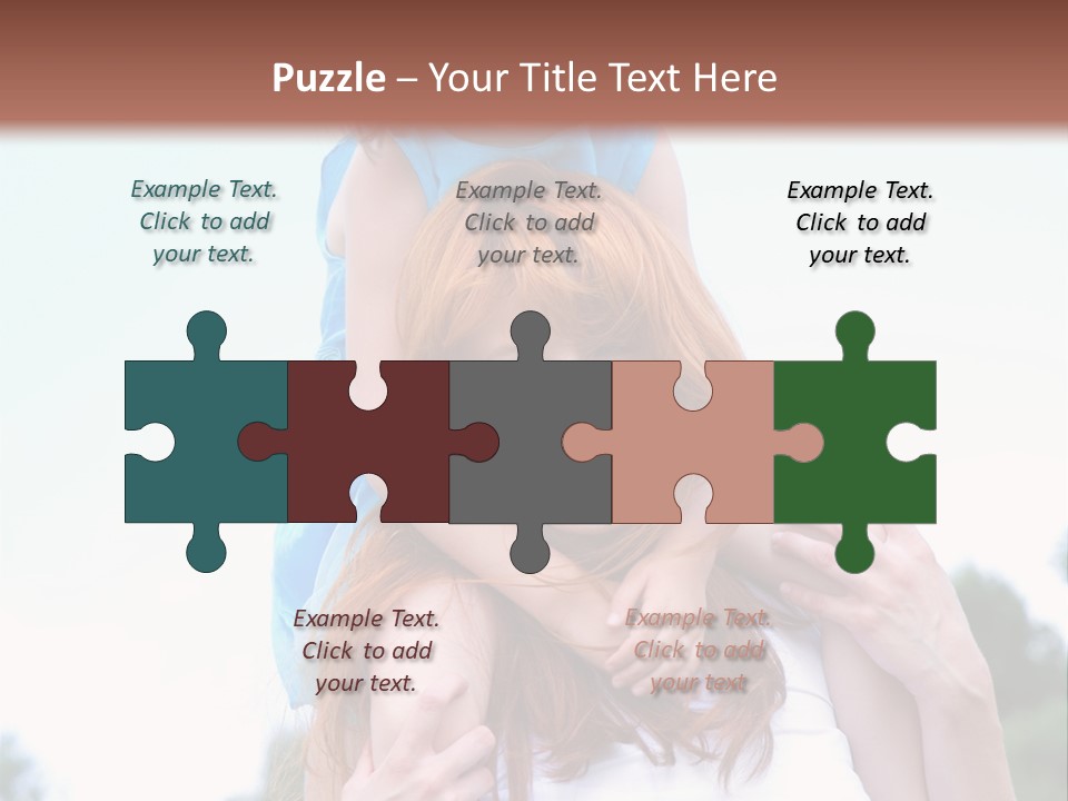 Holding Happy Together PowerPoint Template