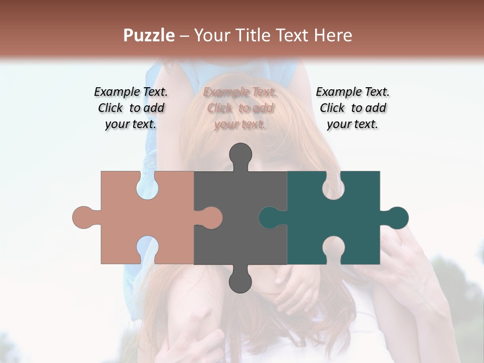 Holding Happy Together PowerPoint Template