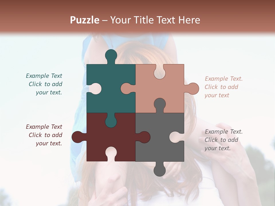 Holding Happy Together PowerPoint Template