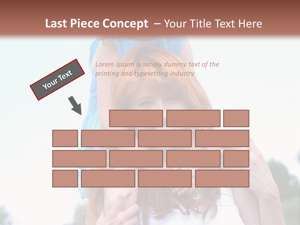 Holding Happy Together PowerPoint Template