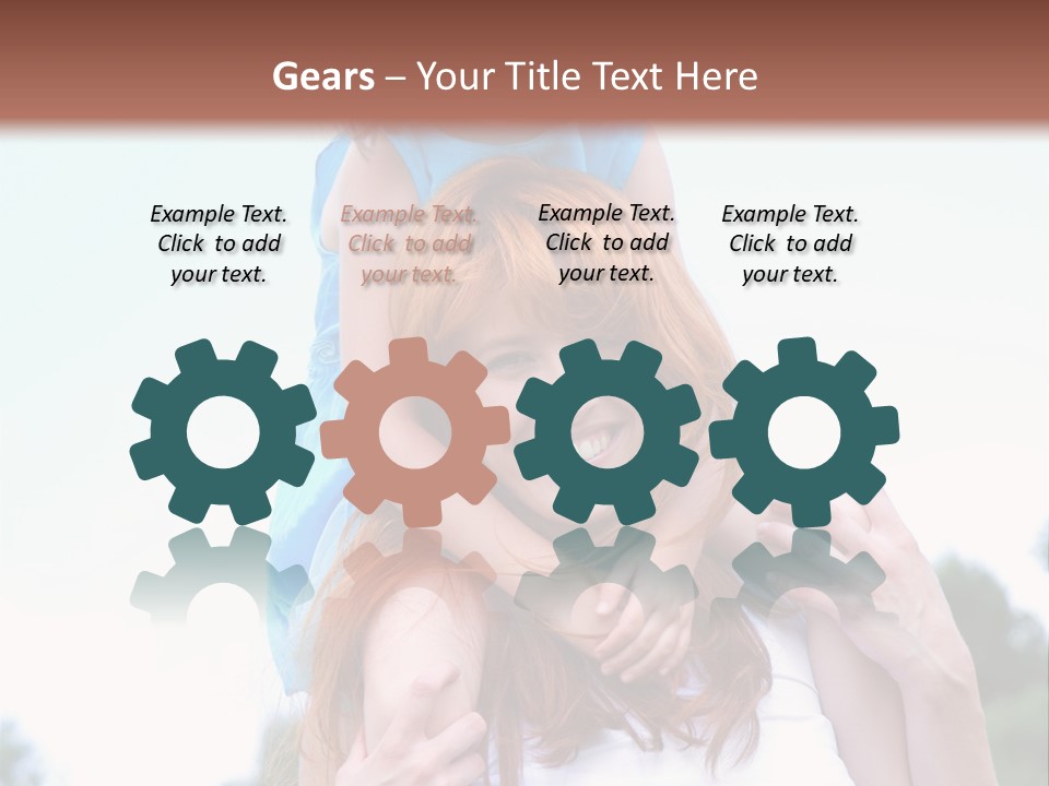 Holding Happy Together PowerPoint Template