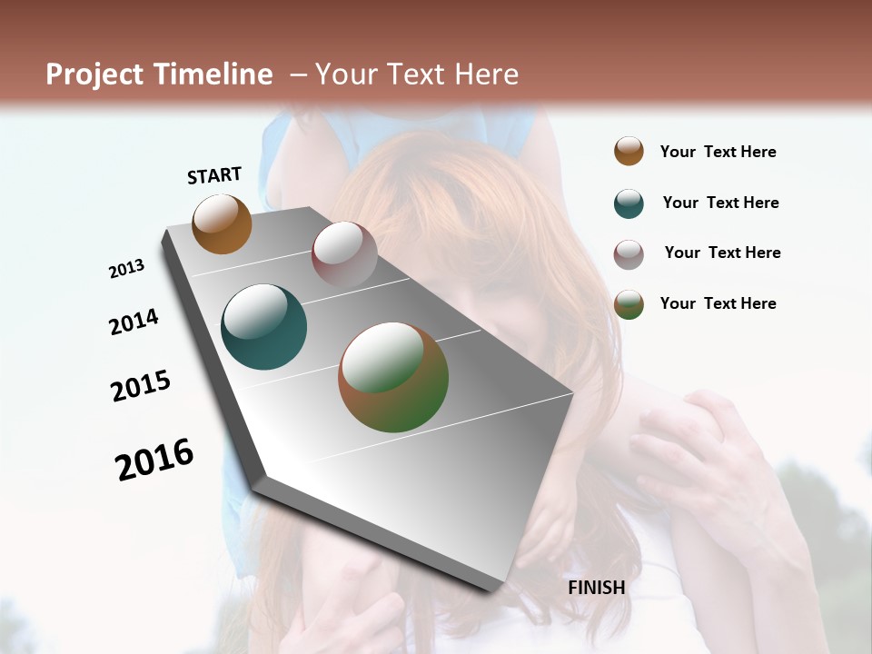 Holding Happy Together PowerPoint Template