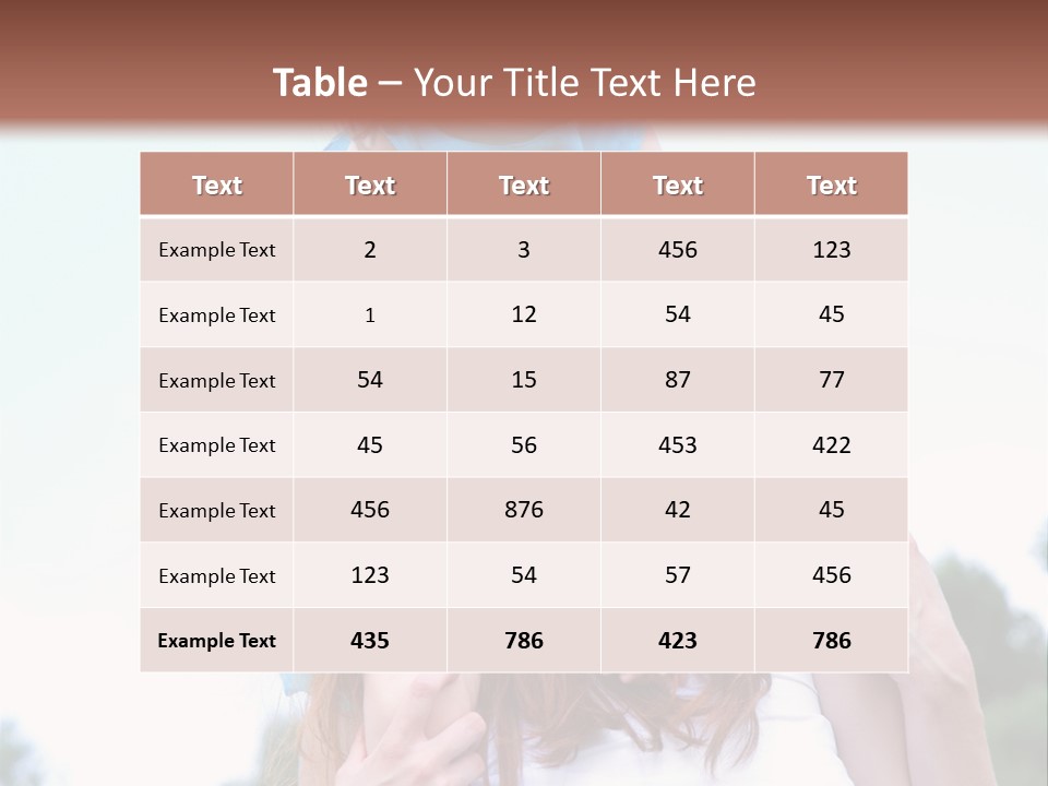 Holding Happy Together PowerPoint Template