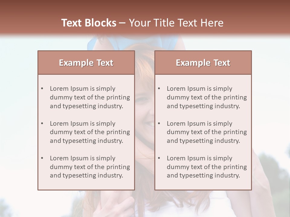 Holding Happy Together PowerPoint Template