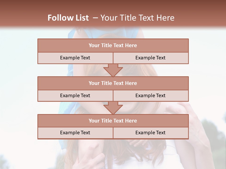 Holding Happy Together PowerPoint Template