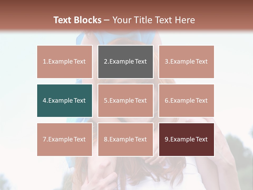 Holding Happy Together PowerPoint Template