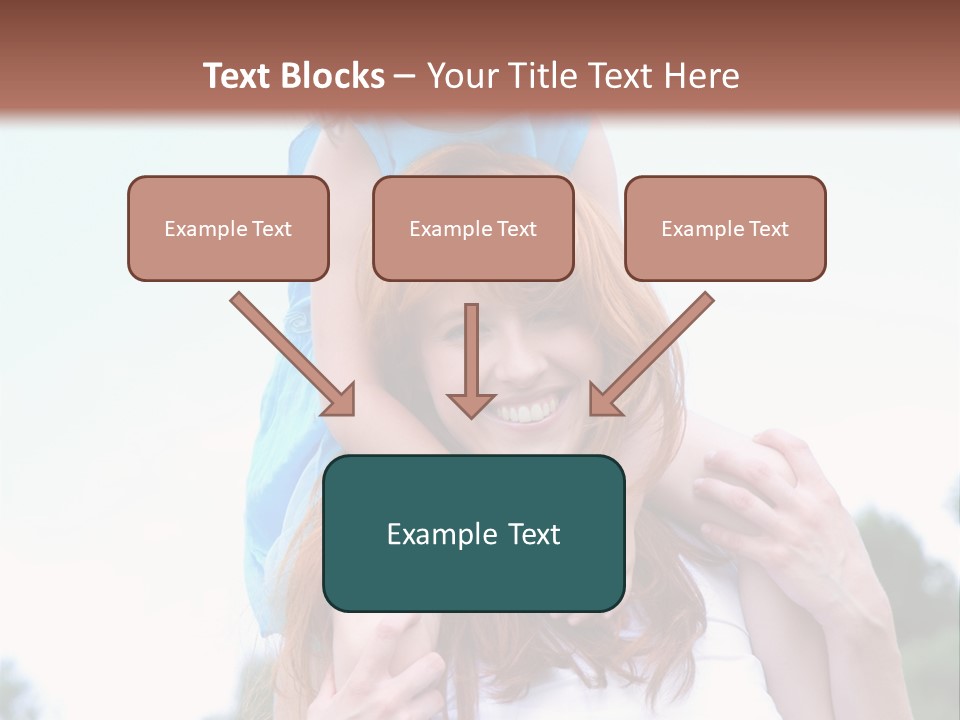 Holding Happy Together PowerPoint Template