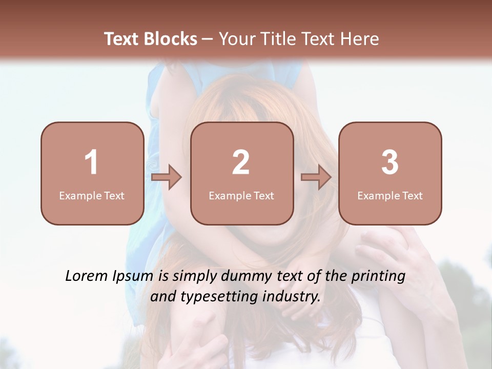 Holding Happy Together PowerPoint Template