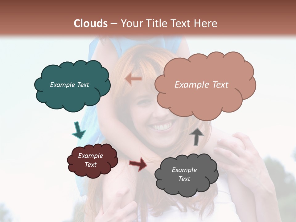 Holding Happy Together PowerPoint Template