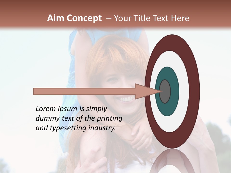 Holding Happy Together PowerPoint Template