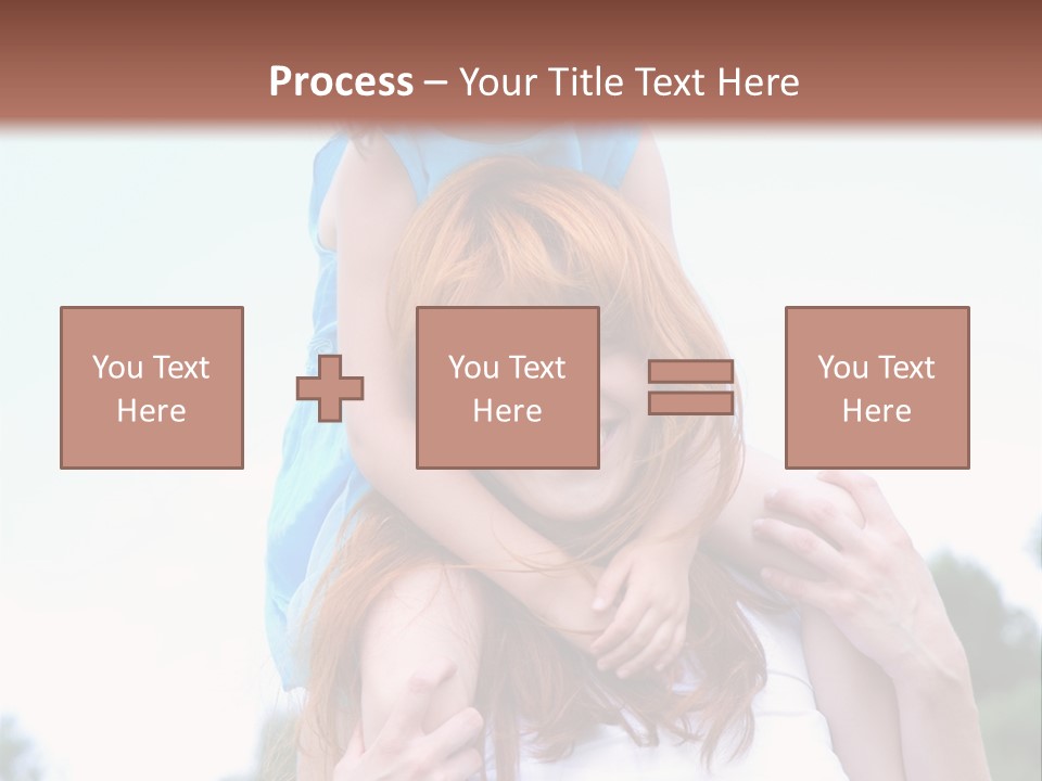 Holding Happy Together PowerPoint Template
