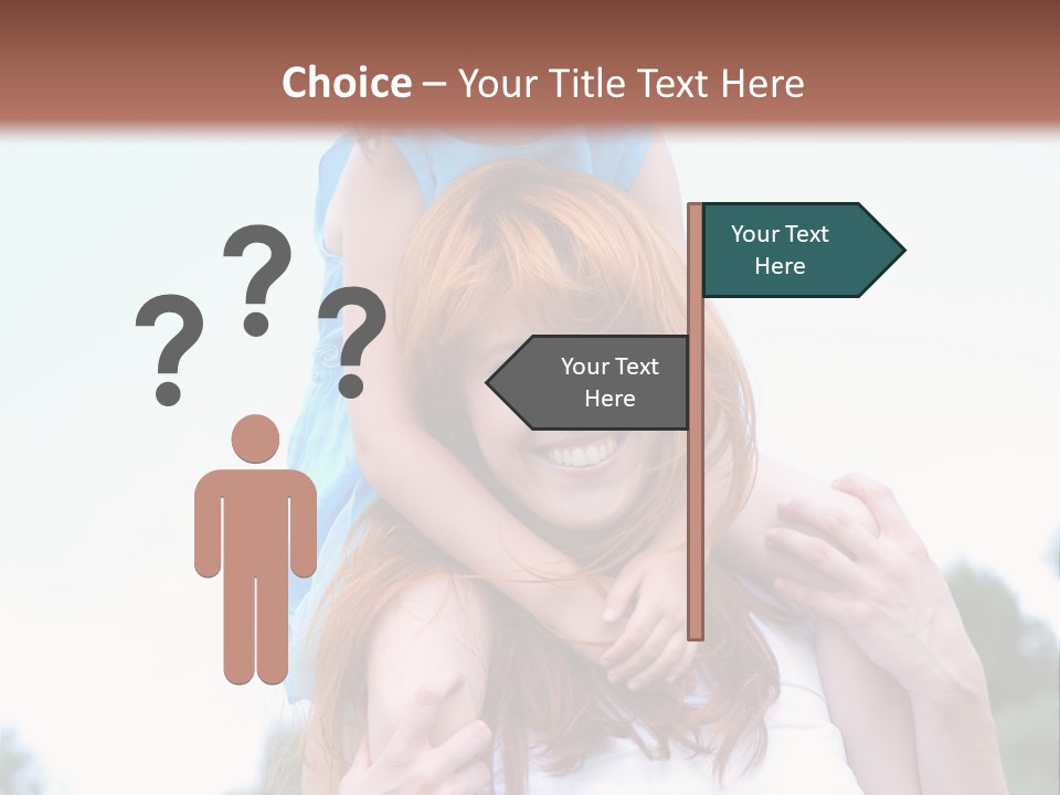 Holding Happy Together PowerPoint Template