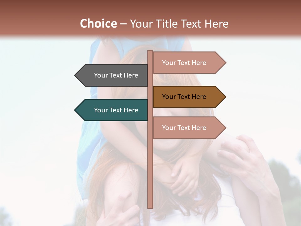 Holding Happy Together PowerPoint Template