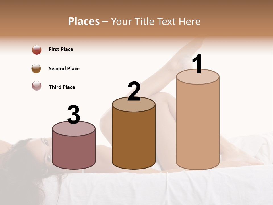 Beauty Girl Natural PowerPoint Template