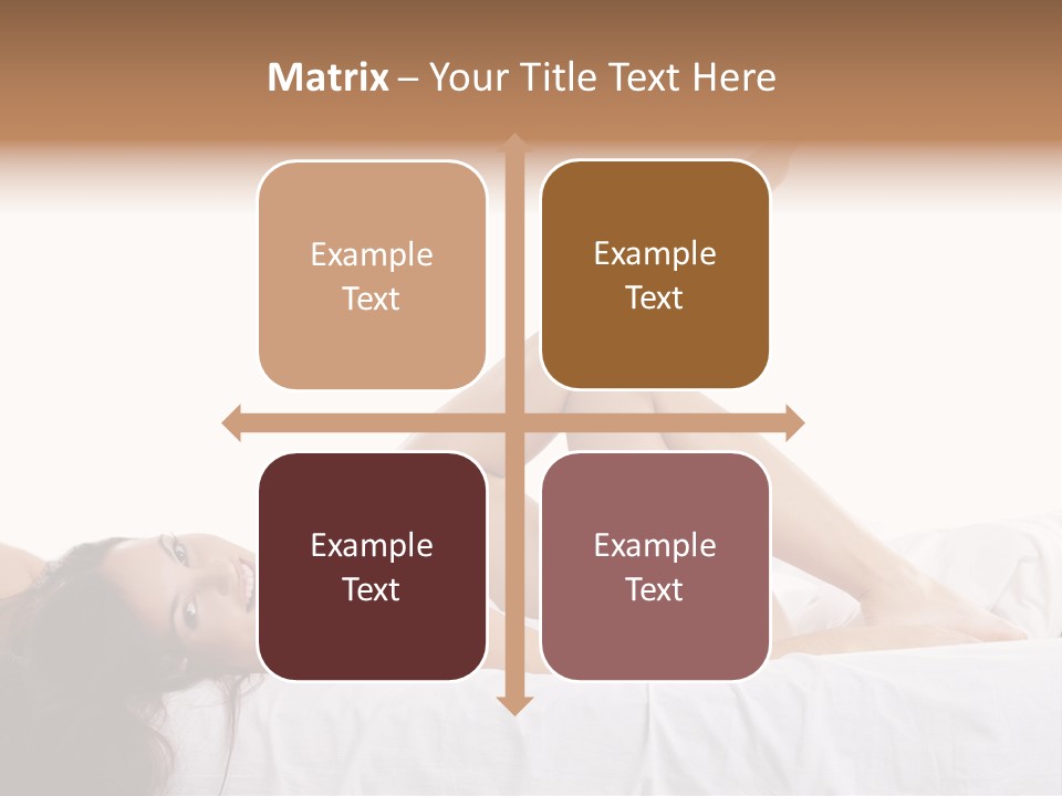 Beauty Girl Natural PowerPoint Template