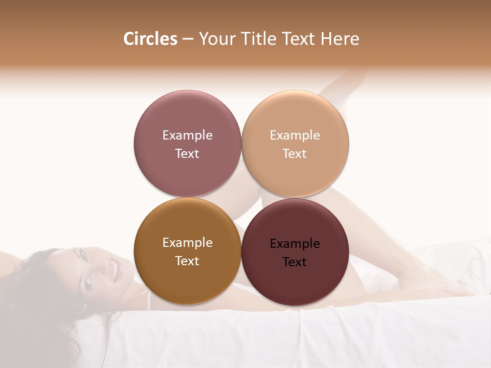 Beauty Girl Natural PowerPoint Template