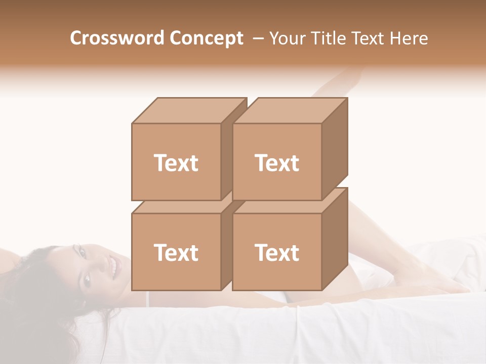 Beauty Girl Natural PowerPoint Template