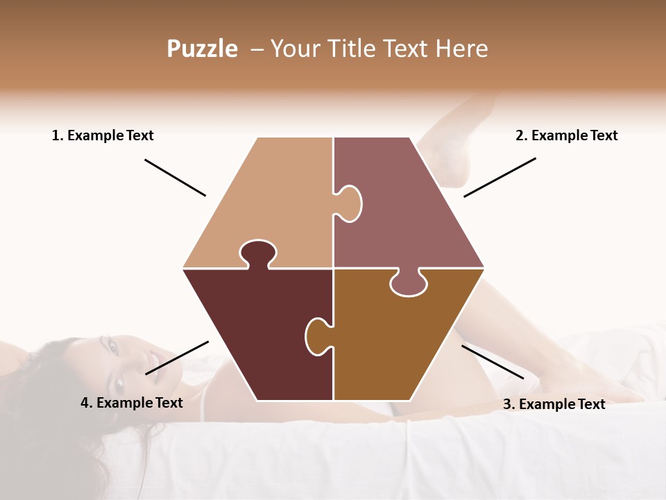 Beauty Girl Natural PowerPoint Template