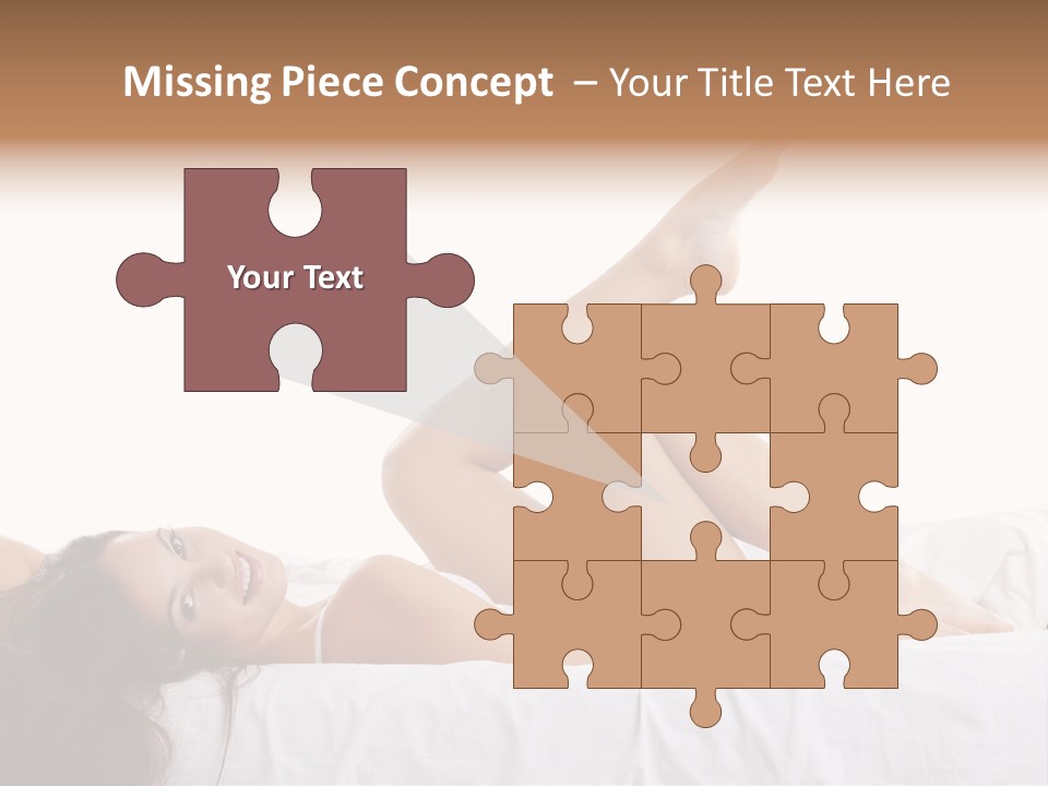 Beauty Girl Natural PowerPoint Template