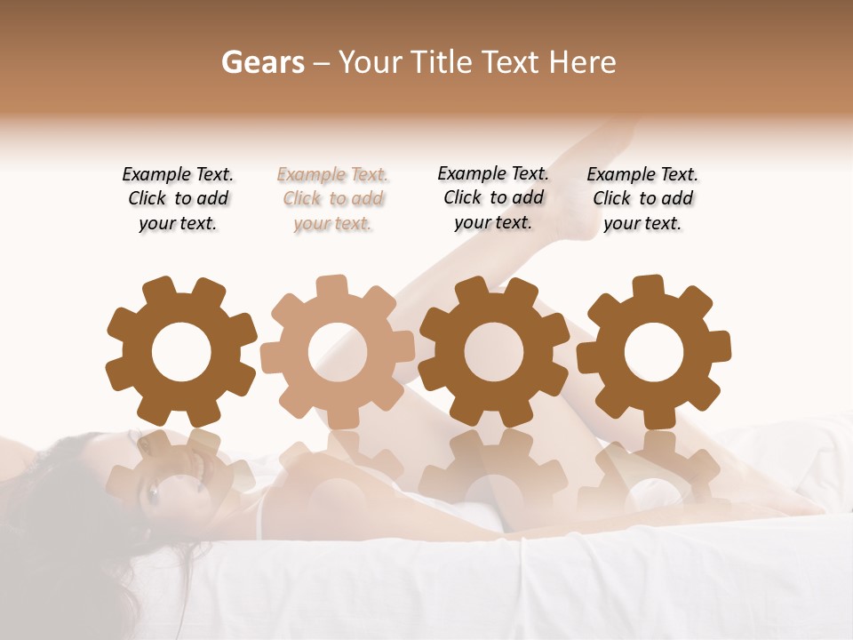 Beauty Girl Natural PowerPoint Template