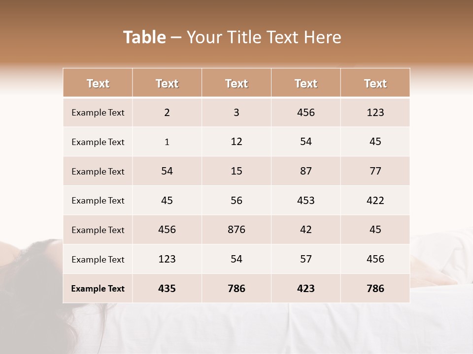 Beauty Girl Natural PowerPoint Template