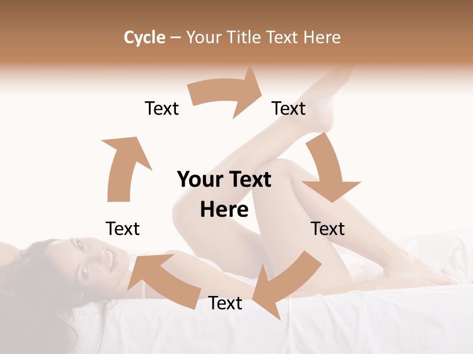 Beauty Girl Natural PowerPoint Template