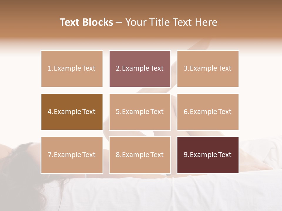 Beauty Girl Natural PowerPoint Template