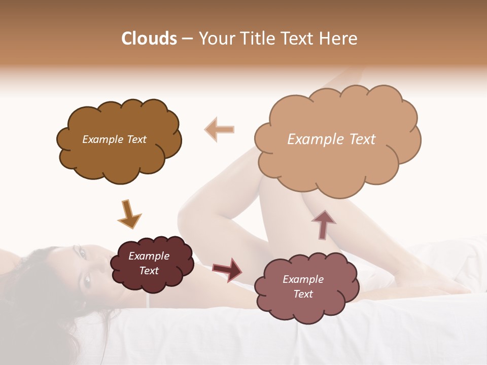 Beauty Girl Natural PowerPoint Template