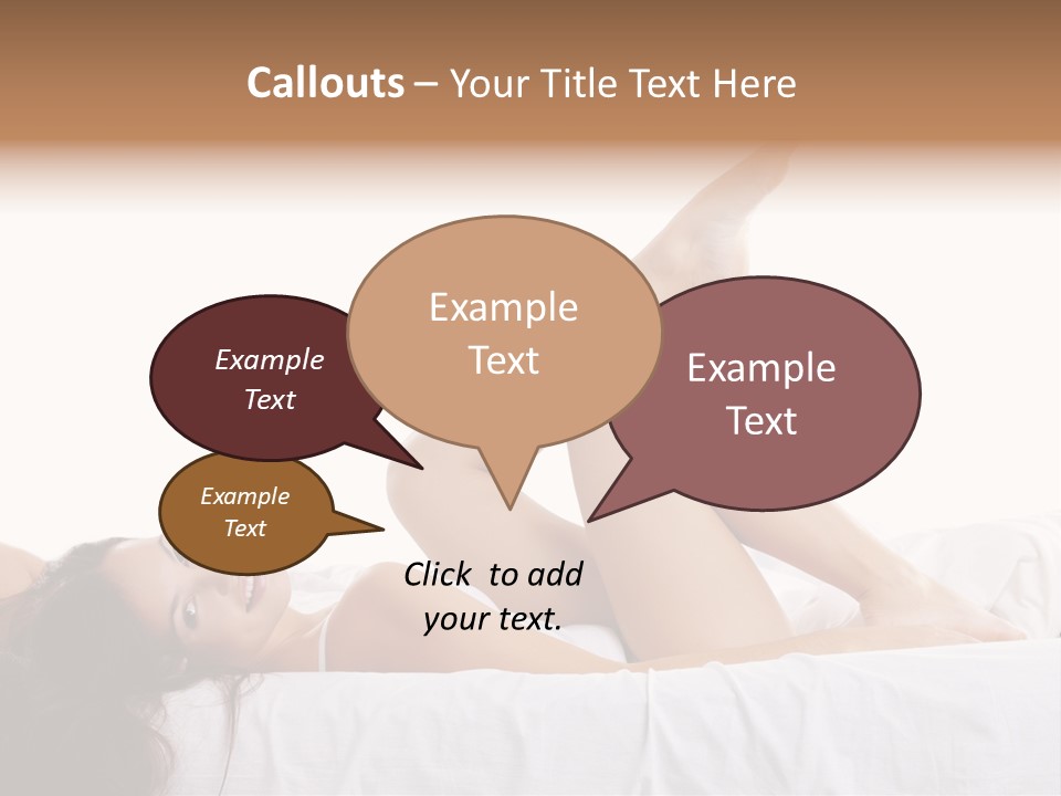 Beauty Girl Natural PowerPoint Template