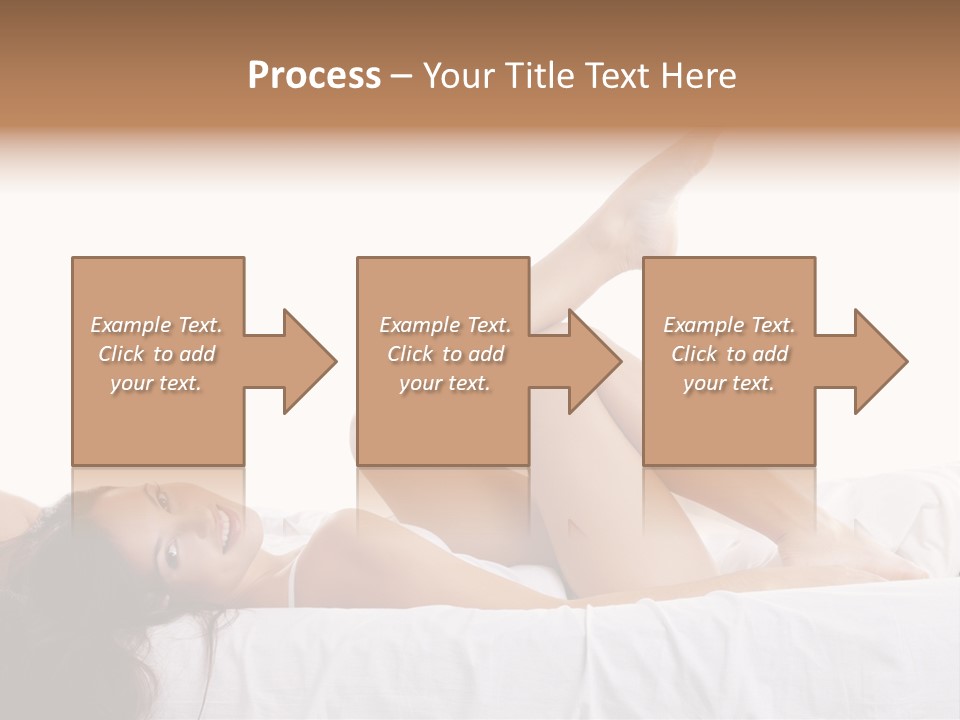 Beauty Girl Natural PowerPoint Template