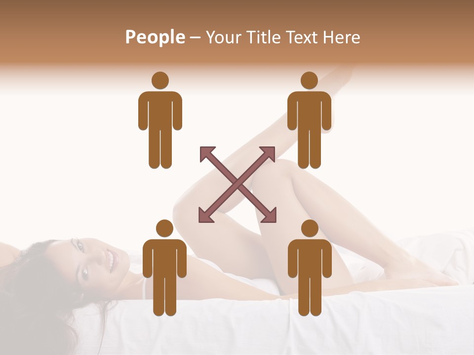 Beauty Girl Natural PowerPoint Template