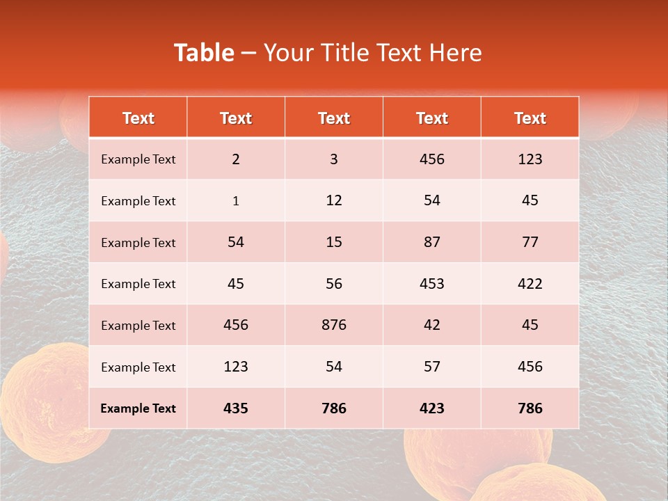 Illness Biology Maco PowerPoint Template