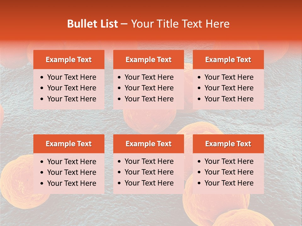 Illness Biology Maco PowerPoint Template