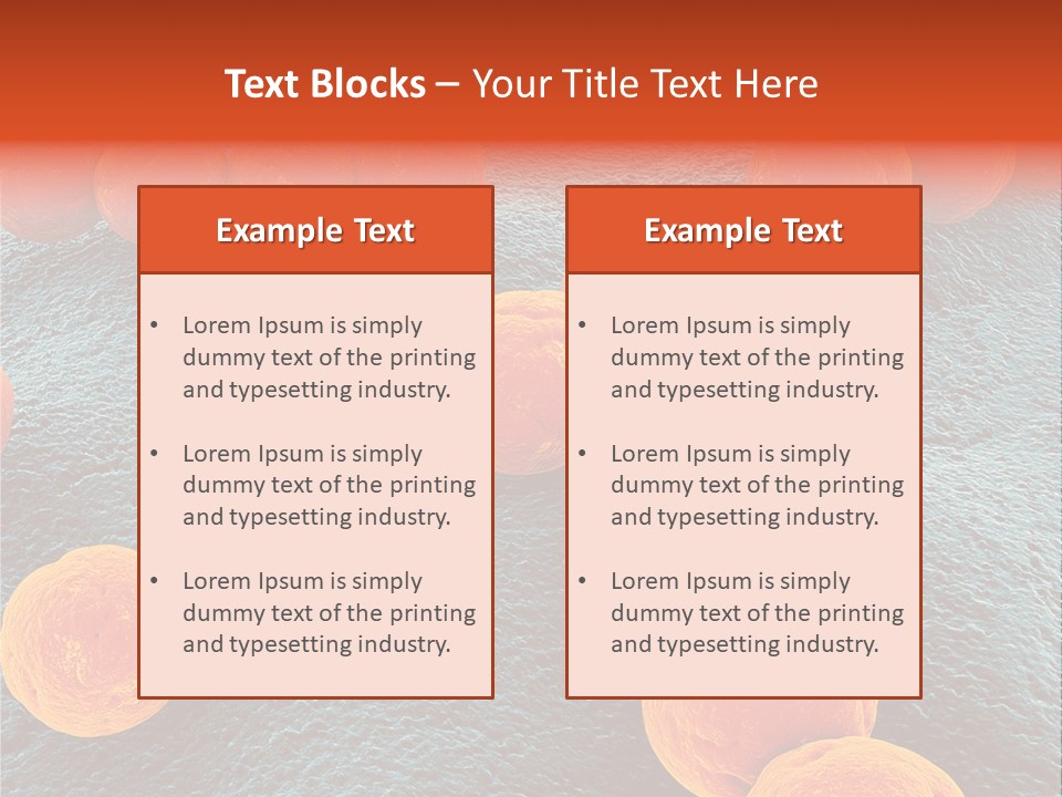 Illness Biology Maco PowerPoint Template