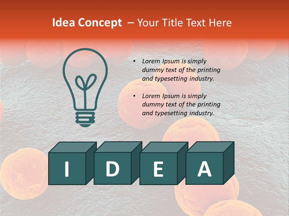 Illness Biology Maco PowerPoint Template